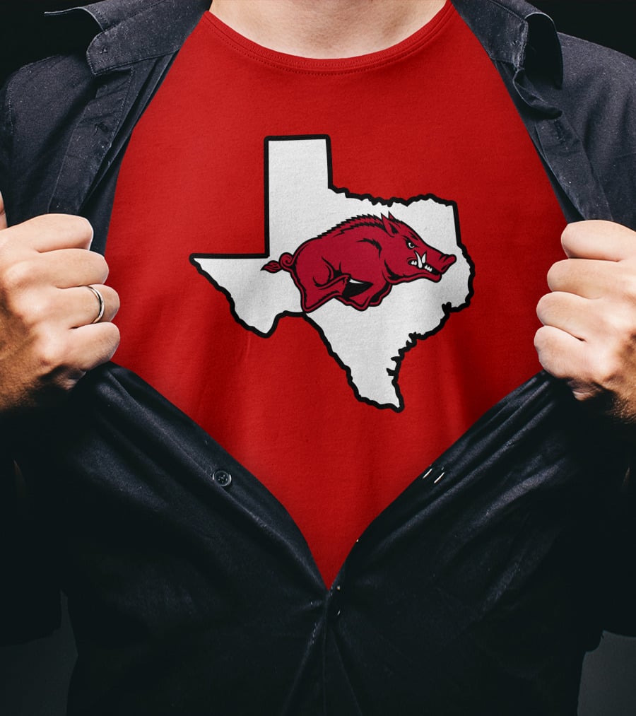 Texas Strong Hog In State T-Shirt