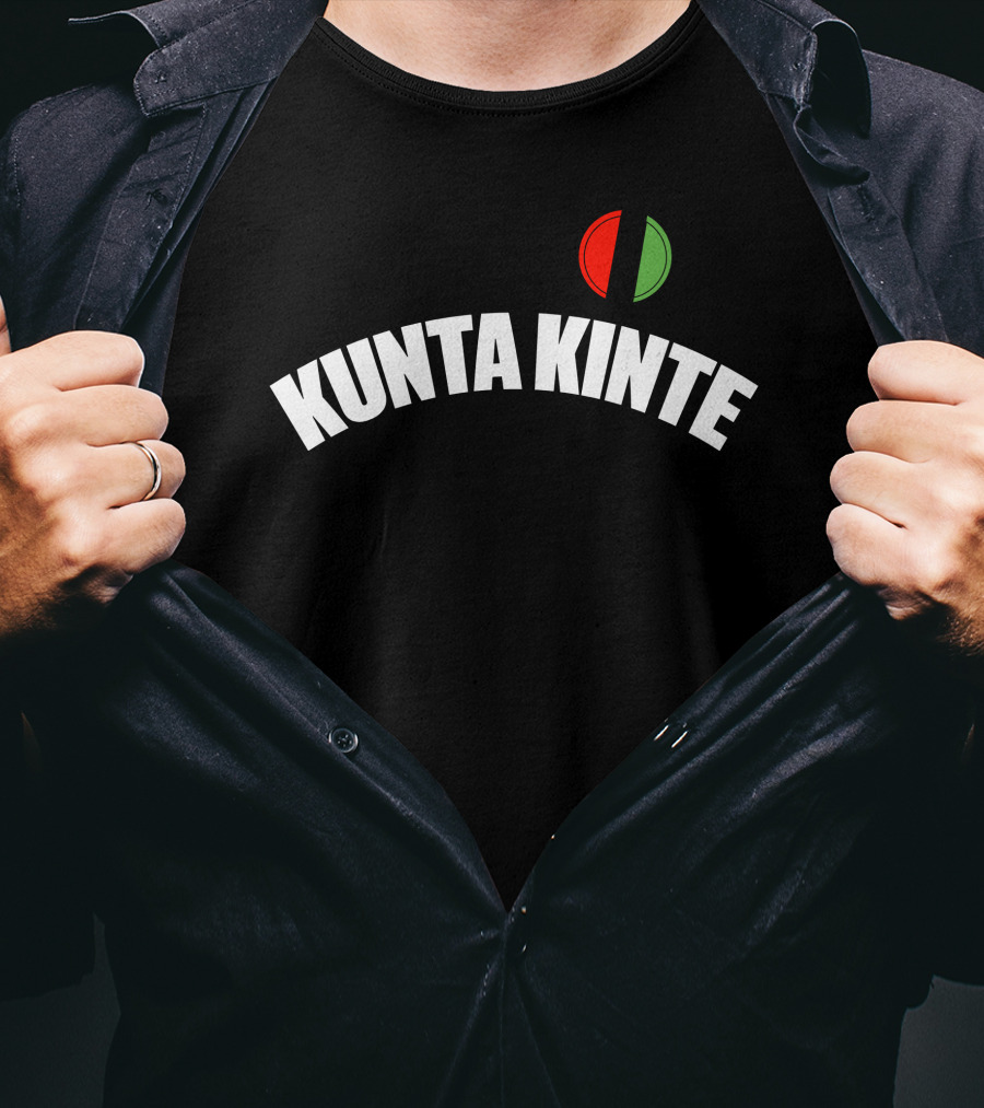 Colin Kaepernick Kunta Kinte African Colors T-Shirt