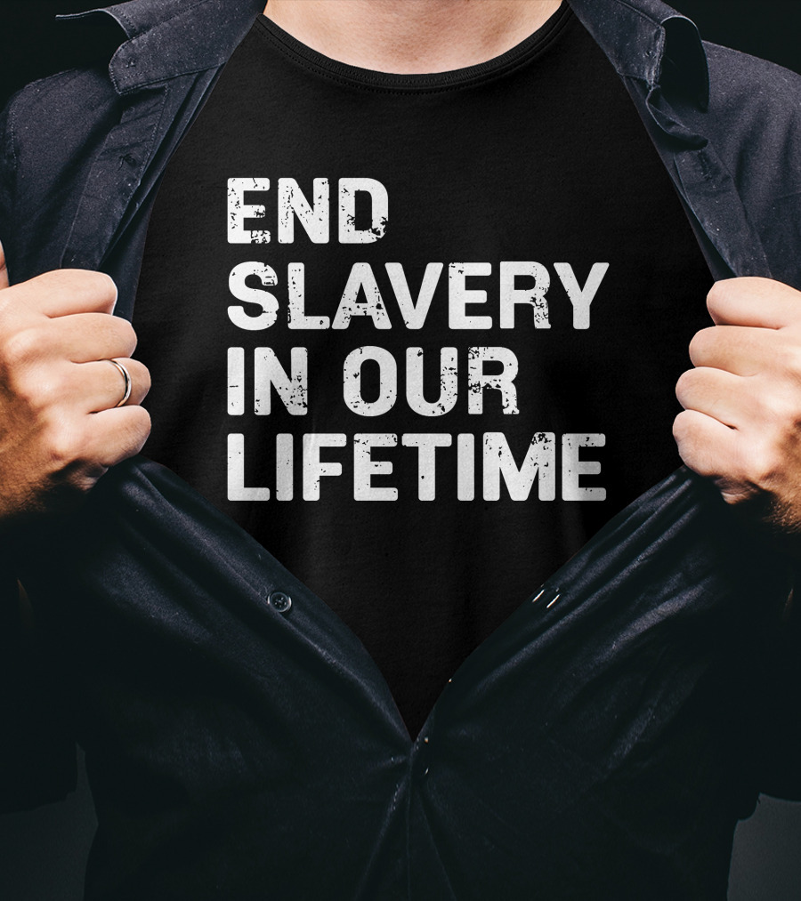 Adam Wainwright End Slavery In Our Lifetime T-Shirt