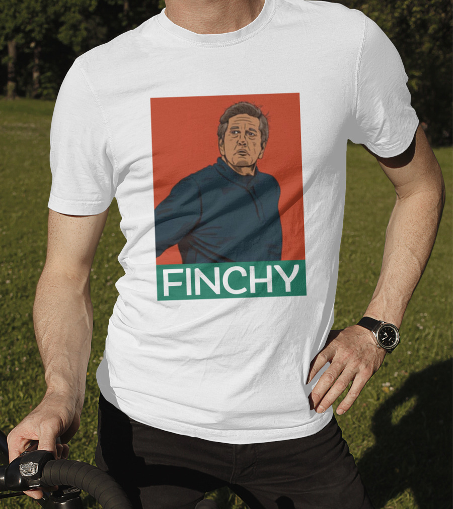 Kat Wearing Finchy Graphs Merch T-Shirt