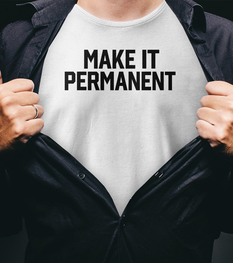 Make It Permanent Jersey Jerry T-Shirt