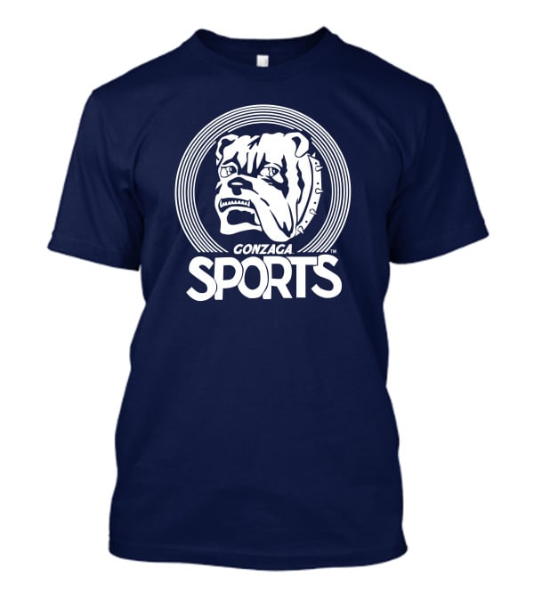 Gonzaga Sports Bulldog Retro T-Shirt
