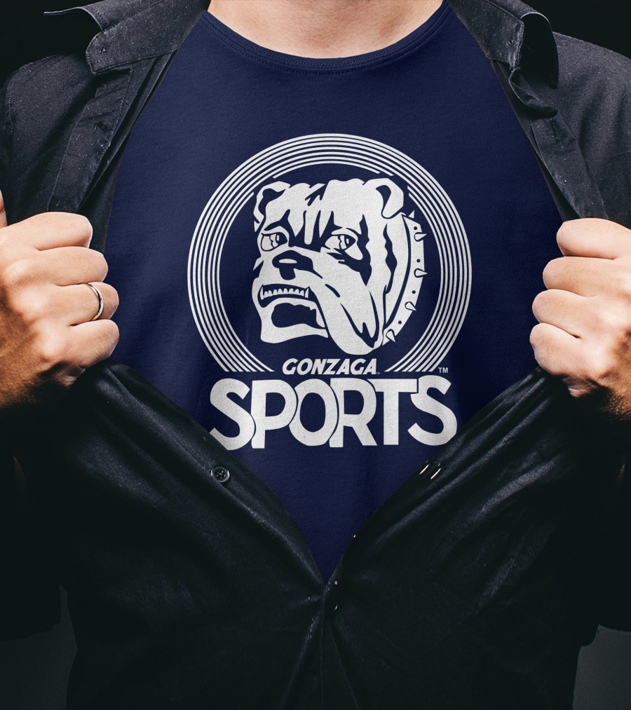 Gonzaga Sports Bulldog Retro T-Shirt