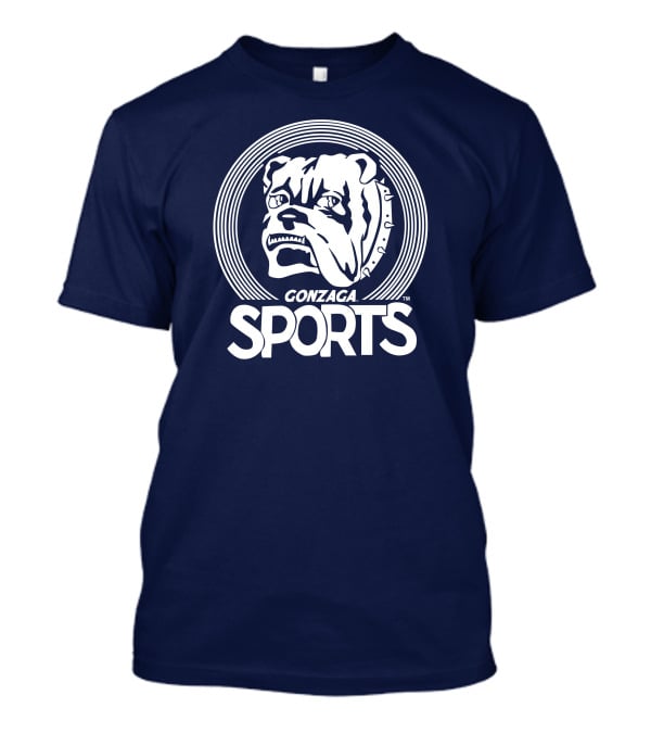Homefiel Vintage Gonzaga Sports Bulldog T-Shirt