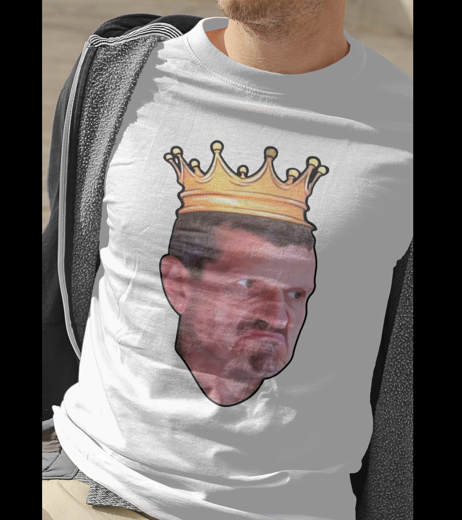 Haas F1 Team Bahrain GP Guenther Steiner King Crown T-Shirt