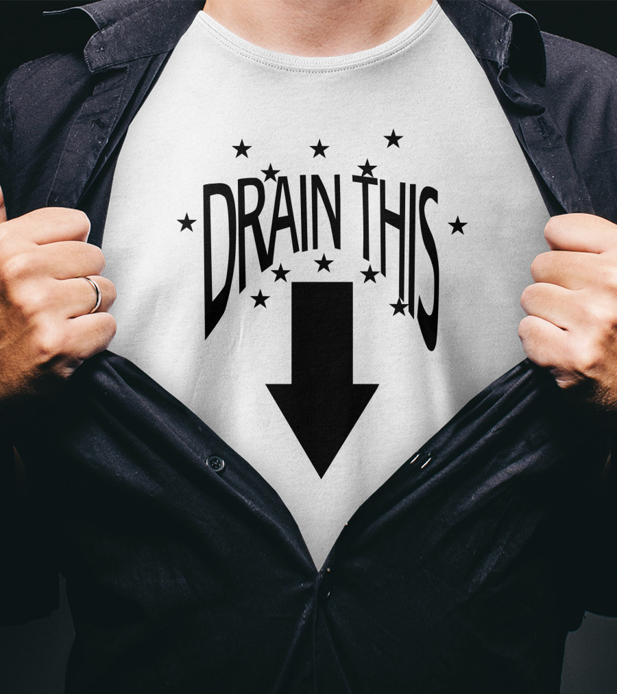 Rafastinks Drain This Arrow Stars T-Shirt