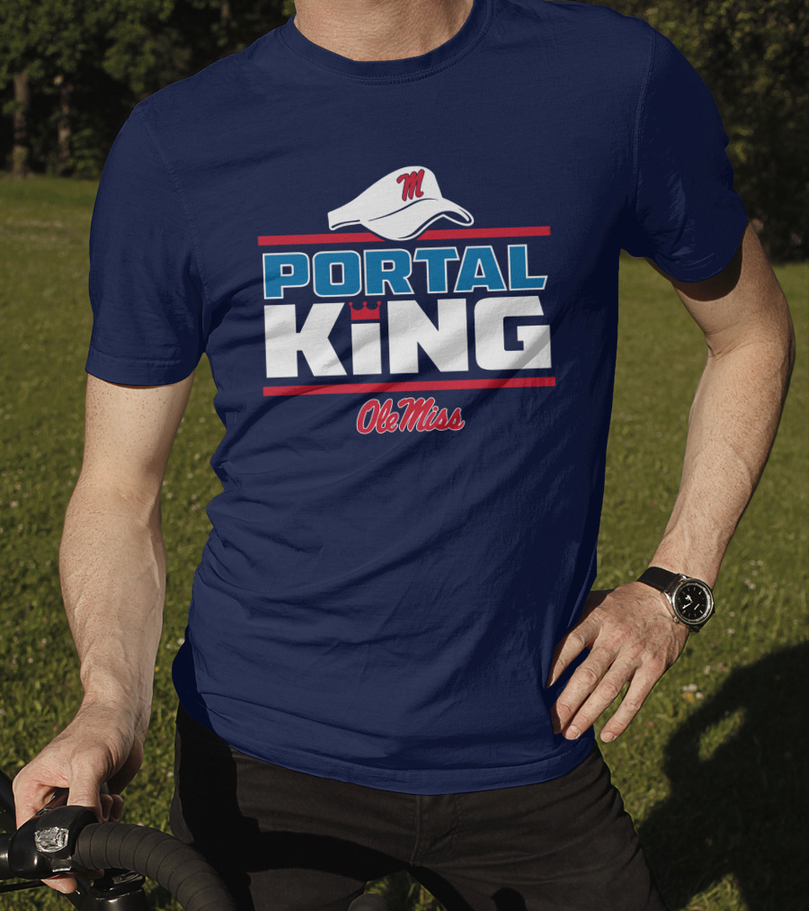 Lane Kiffin Ole Miss Portal King Football Iconic Hat T-Shirt