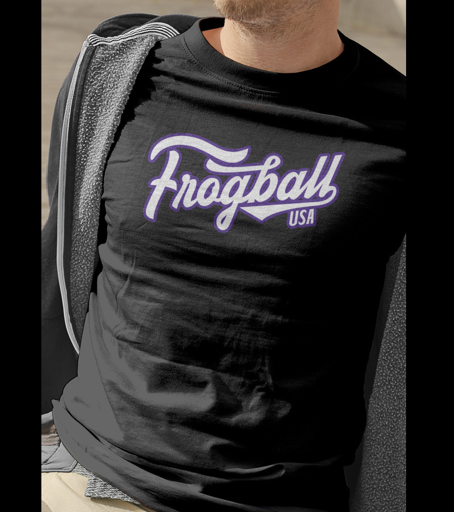 Texas Christian University Frogball USA Fan Gear T-Shirt