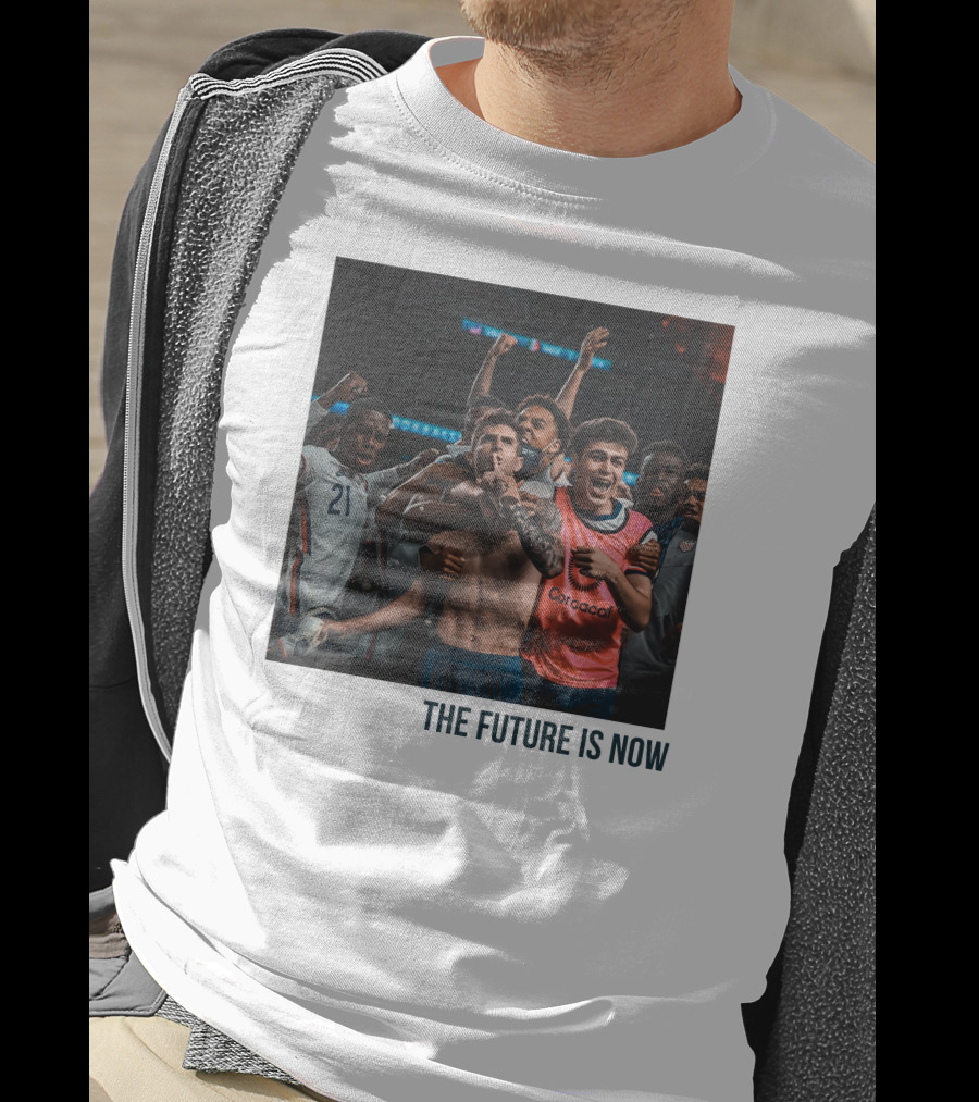 The Future Is Now USA Soccer CONCACAF Celebratory Moment T-Shirt