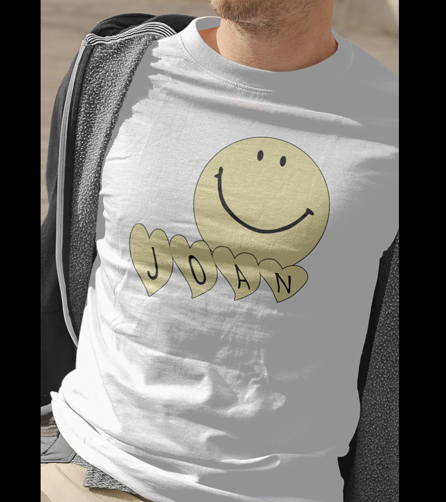 Happyhead Smiley Face Joan Love Hearts T-Shirt