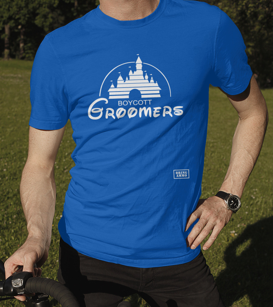 Boycott Groomers Bring Ammo Castle T-Shirt