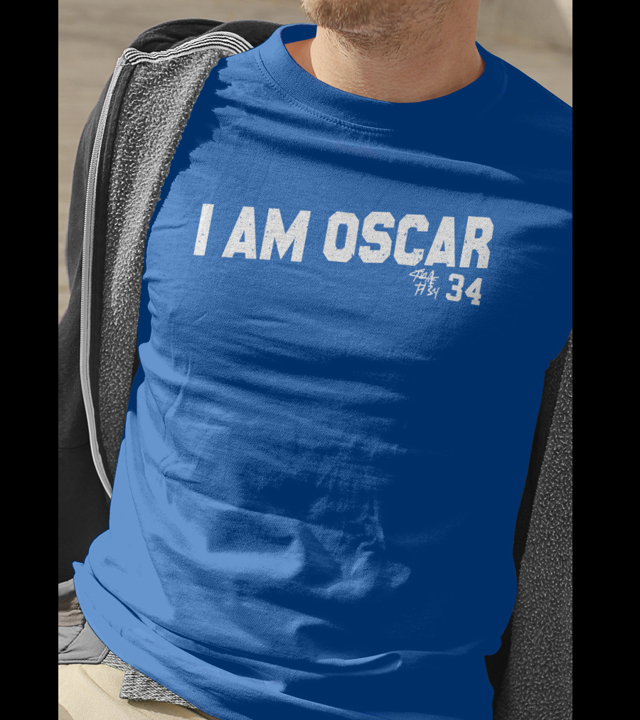 Kentucky Branded I Am Oscar 34 Royal T-Shirt