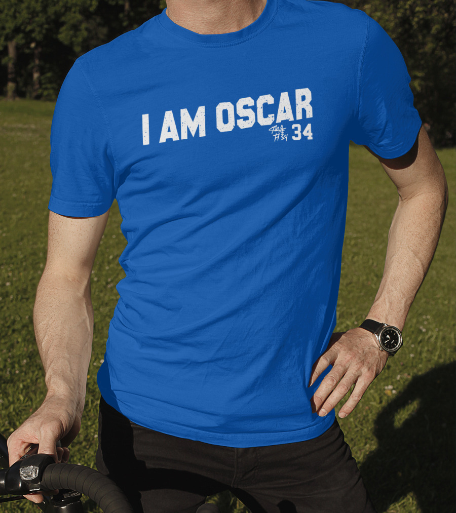 Kentucky Branded I Am Oscar 34 Royal T-Shirt