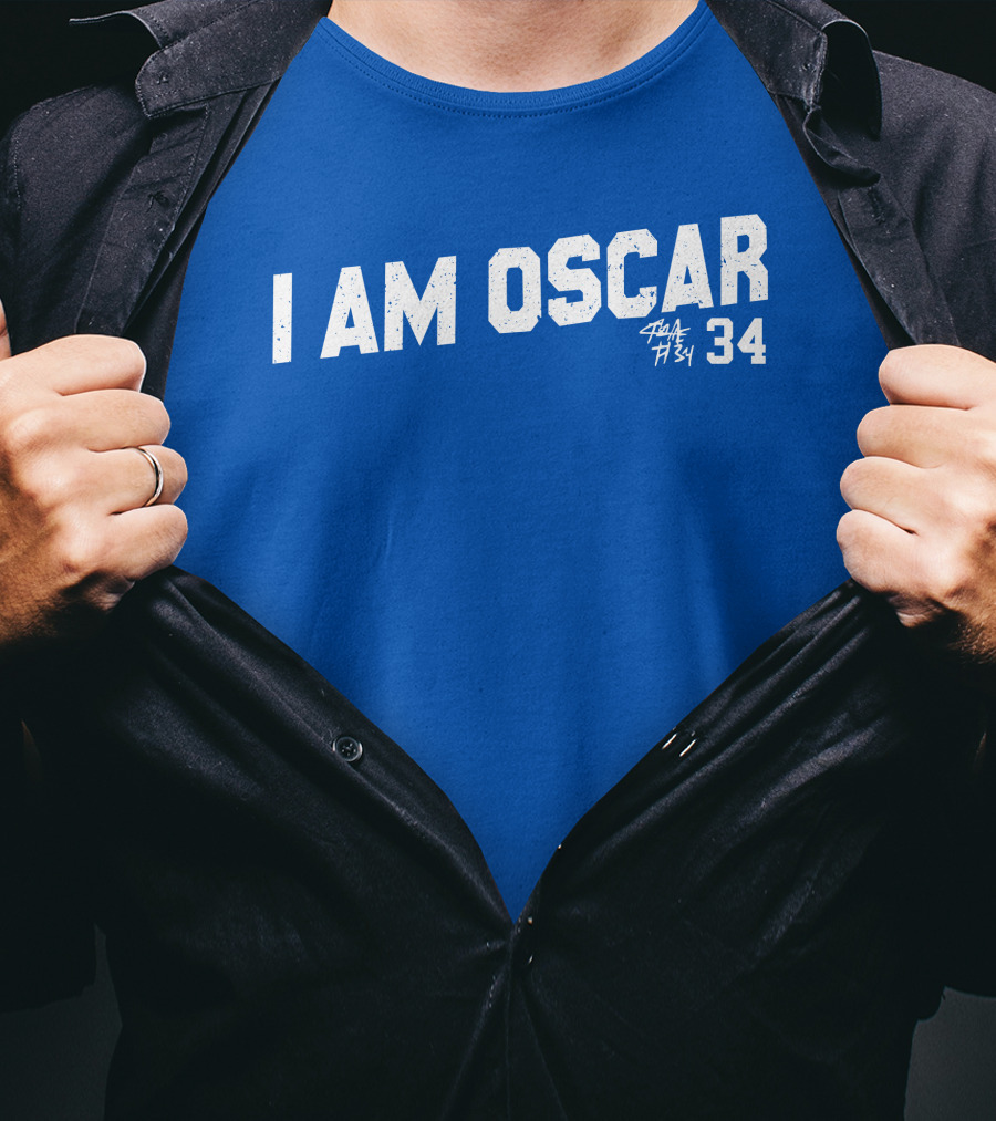 Kentucky Branded I Am Oscar 34 Royal T-Shirt