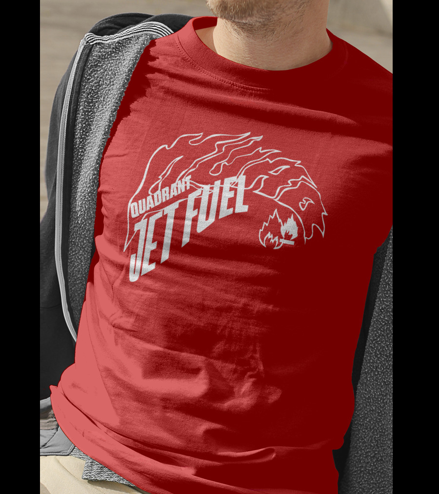 Quadrant Jet Fuel Flame T-Shirt