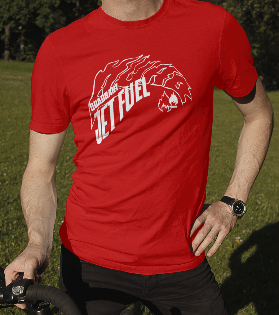Quadrant Jet Fuel Flame T-Shirt
