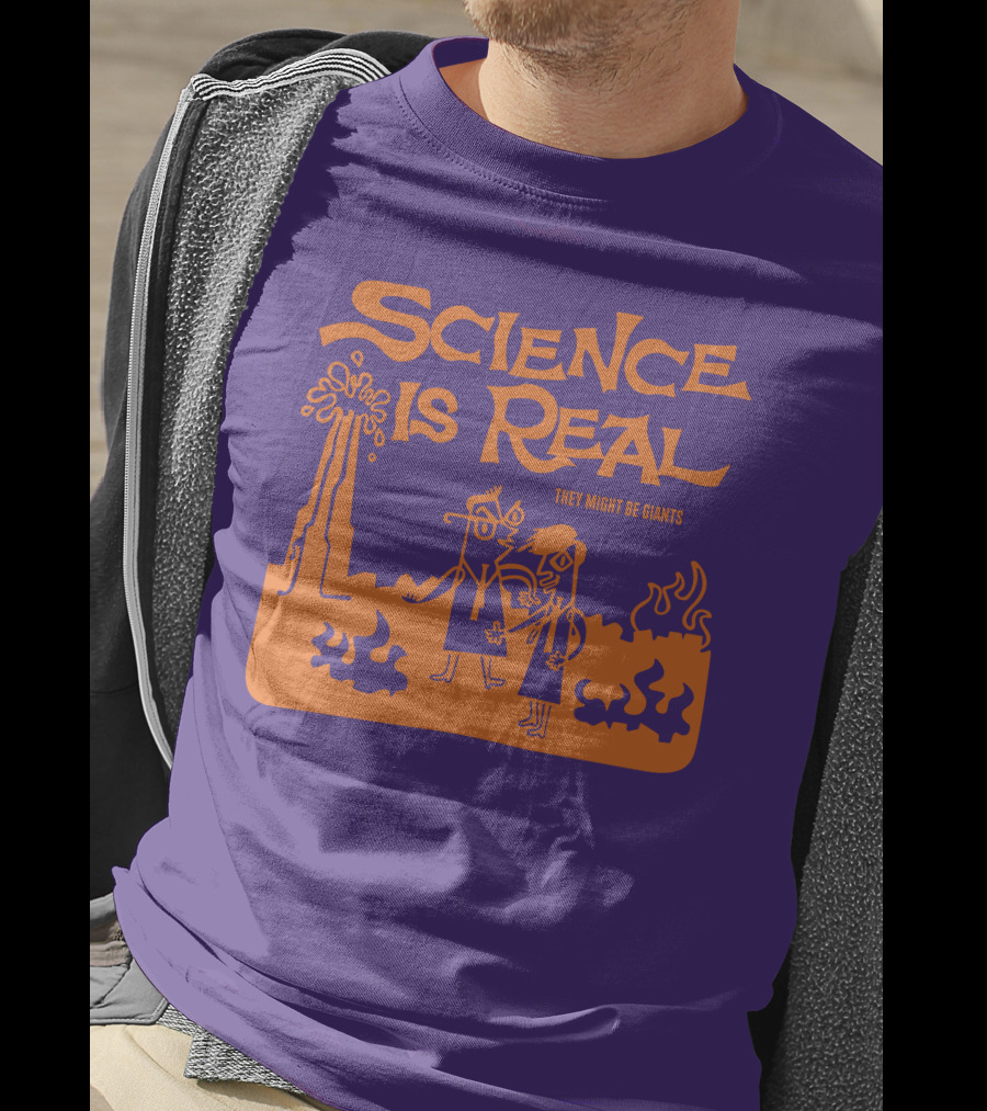 Science Is Real They Might Be Giants T-Shirt