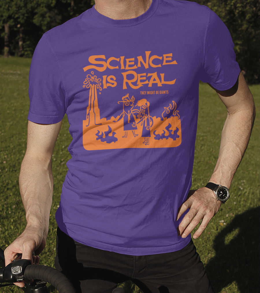Science Is Real They Might Be Giants T-Shirt