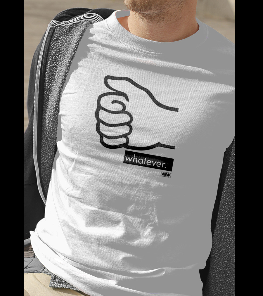 Orange Cassidy Whatever AEW Thumb Gesture T-Shirt