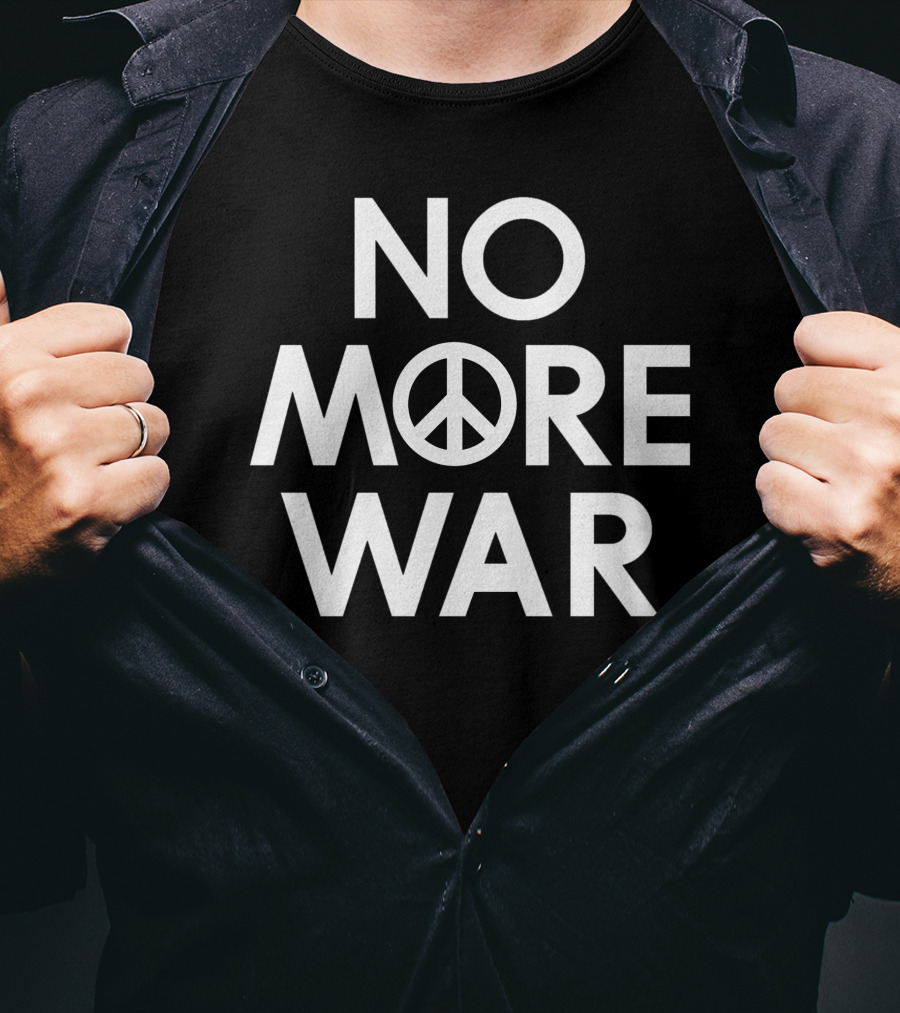 Andrea Trinchieri Peace No More War T-Shirt