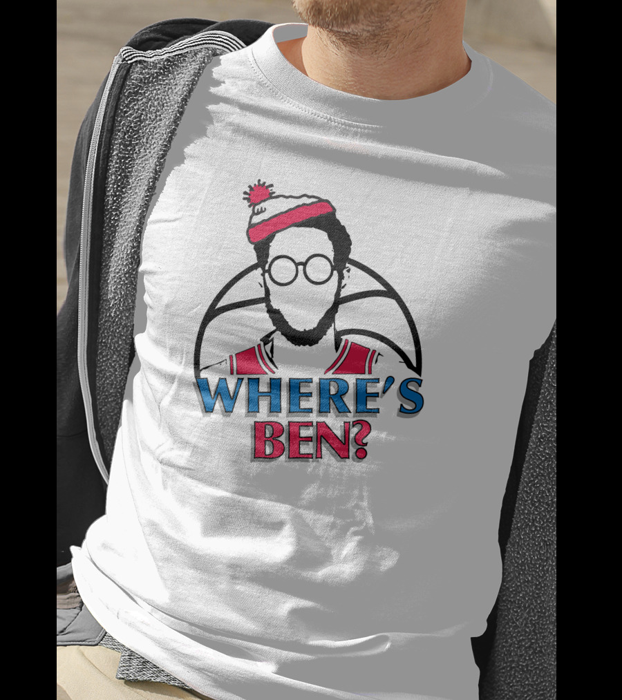 WHERE'S BEN Basketball Search Adventure T-Shirt