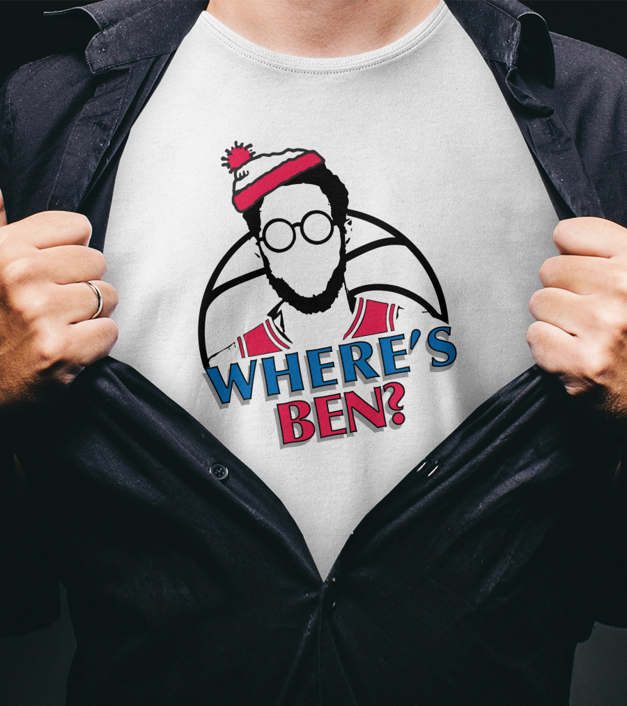 WHERE'S BEN Basketball Search Adventure T-Shirt