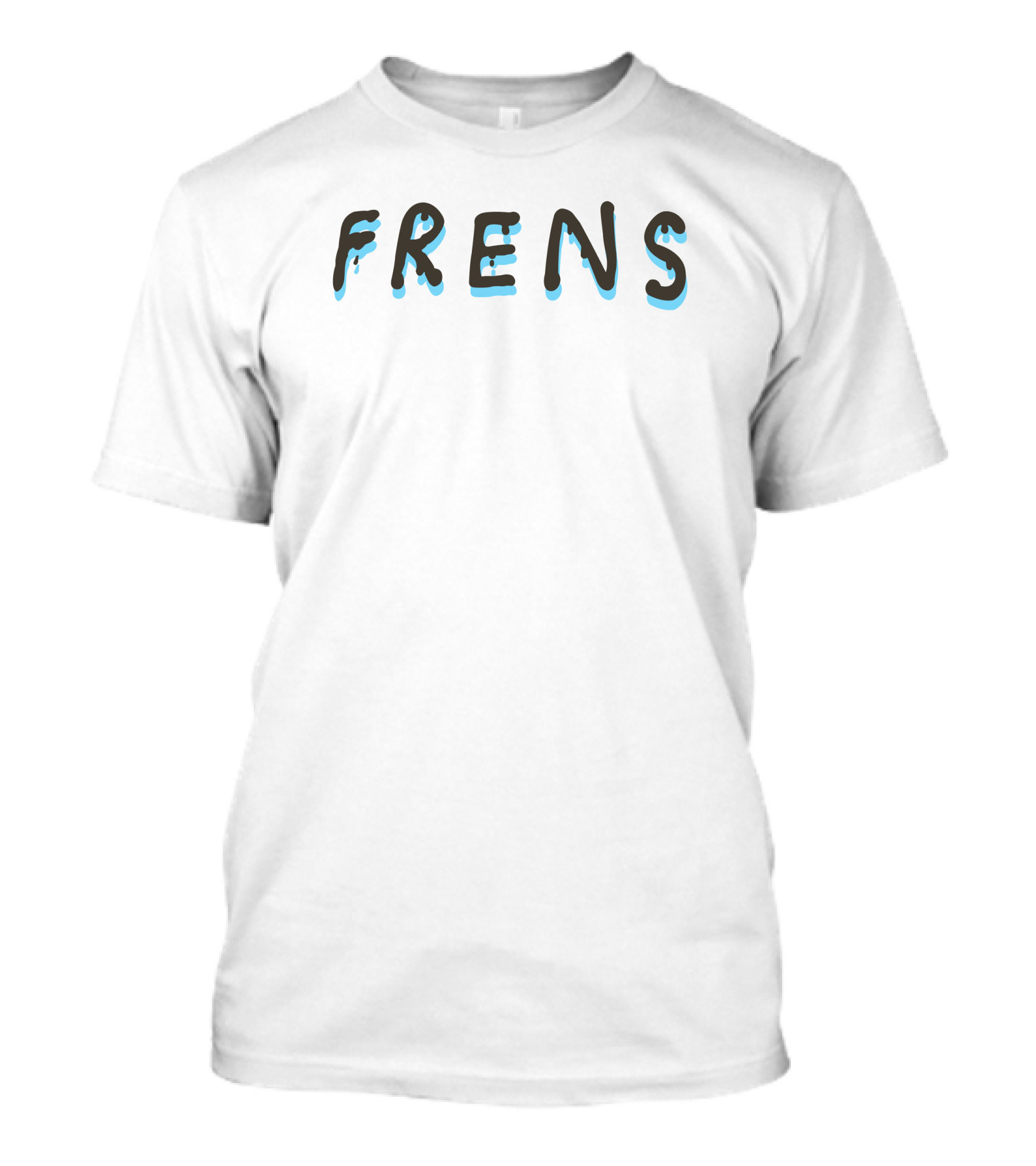 Alien Frens Dripping Text T-Shirt