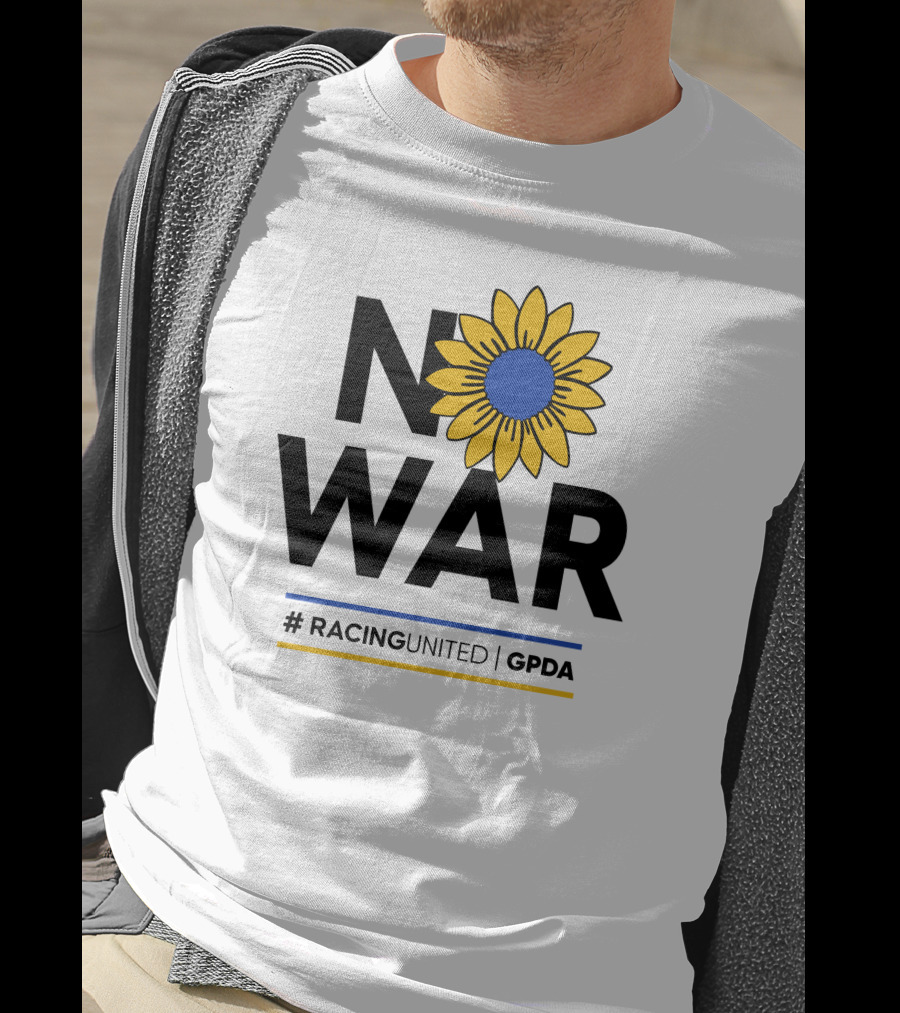 No War Racing United GPDA Lance Stroll Sunflower T-Shirt