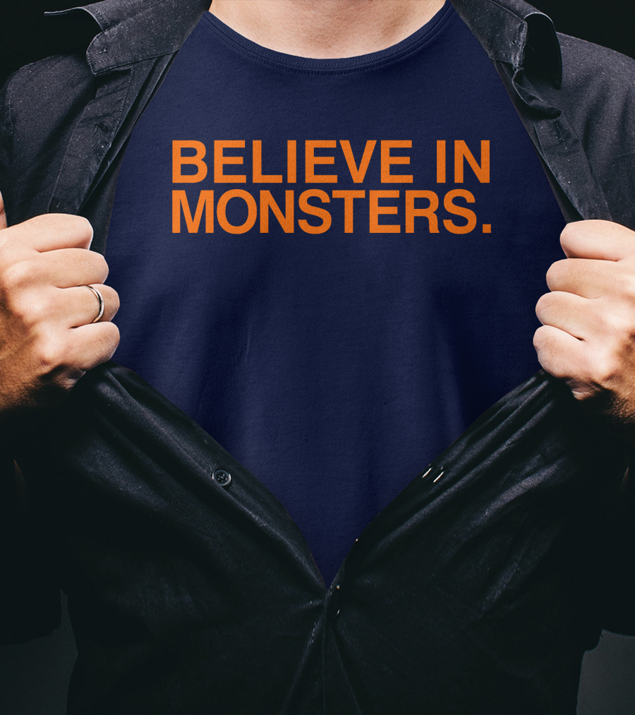 Brenda Webber Obvious Store Believe In Monsters T-Shirt