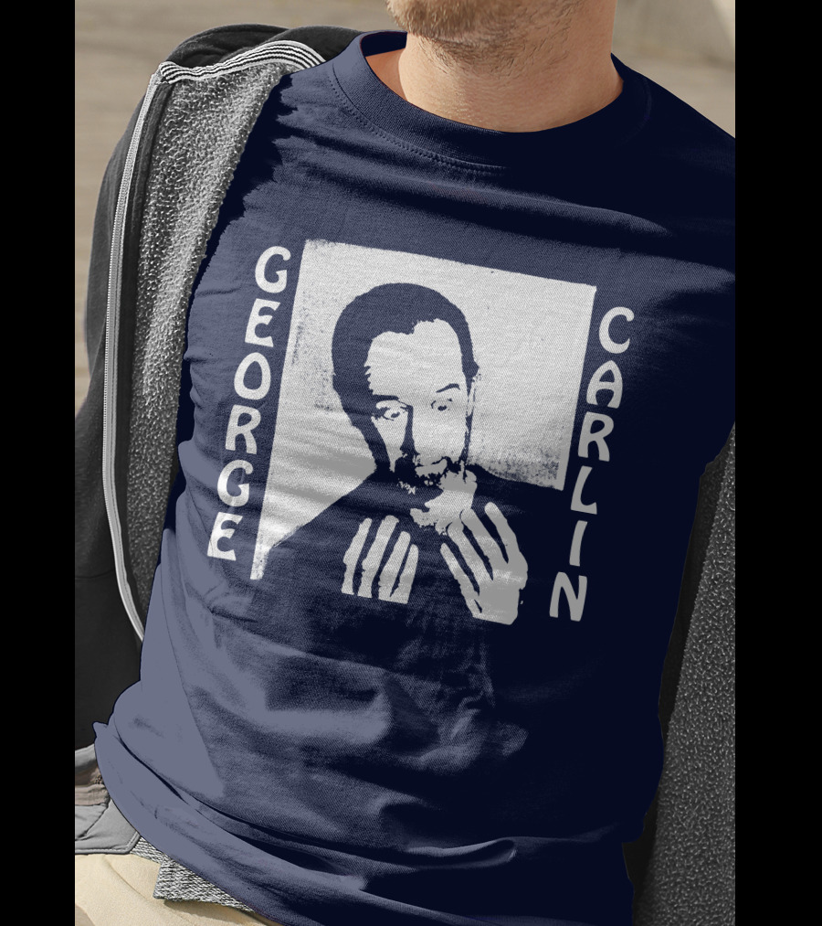 Wyco Vintage Shop Channing Tatum George Carlin It Only Hurts When I Think T-Shirt