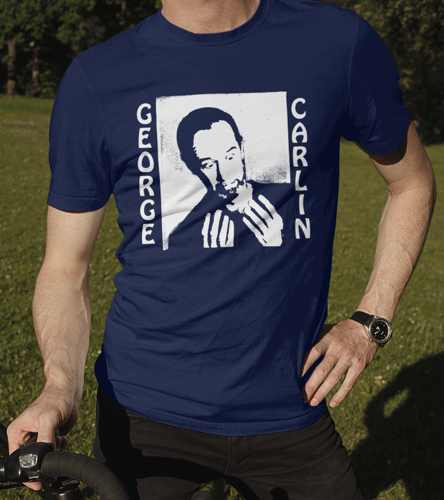 Wyco Vintage Shop Channing Tatum George Carlin It Only Hurts When I Think T-Shirt