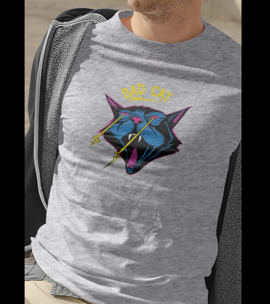 Nea's Karlsson Bad Cat Lightning Eyes T-Shirt