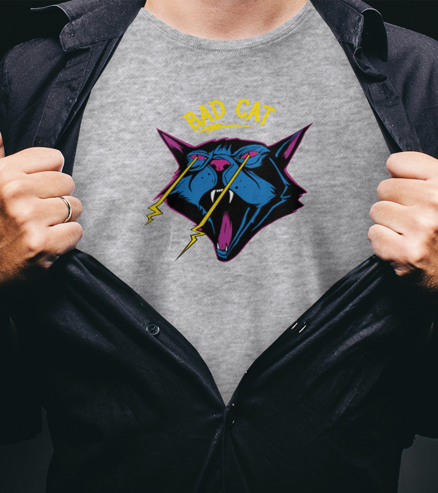 Nea's Karlsson Bad Cat Lightning Eyes T-Shirt