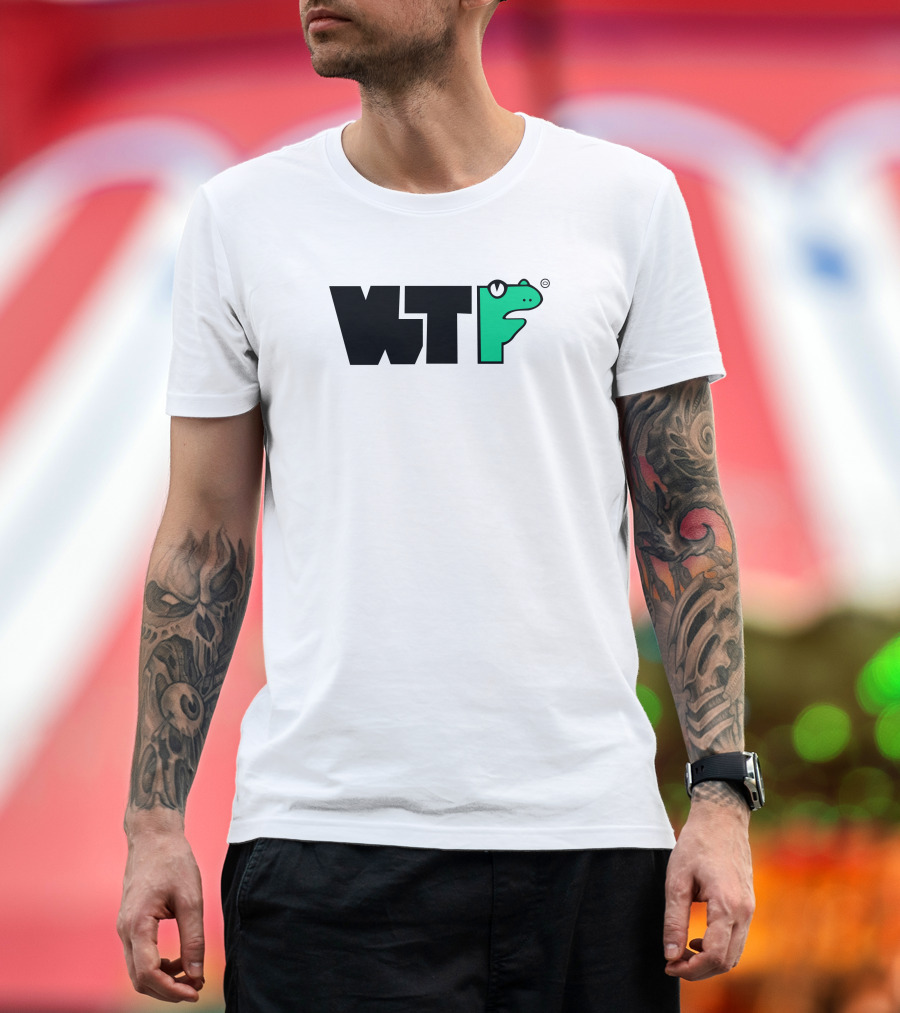 Gleam Store WTF What The Frog T-Shirt