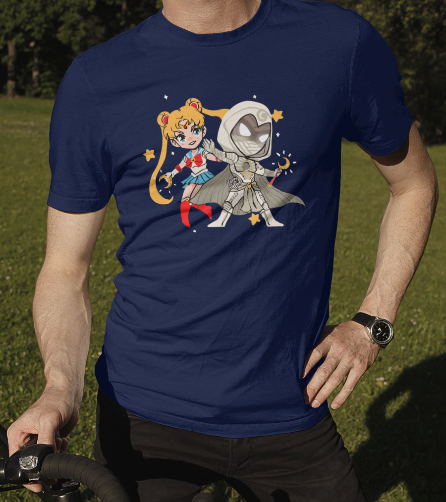 Gabi Sailor Moon Knight Yamineftis Crossover Fusion T-Shirt