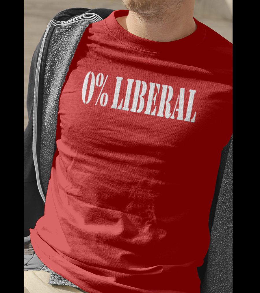 Real Bryson Gray 0% Liberal T-Shirt