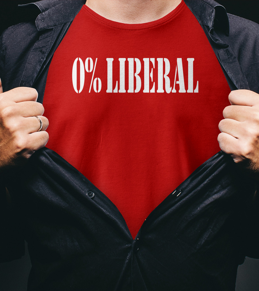 Real Bryson Gray 0% Liberal T-Shirt