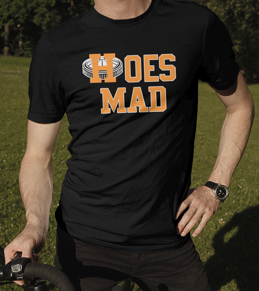 Southern Delicacyltd Hoes Mad Text With Wheel Visual T-Shirt
