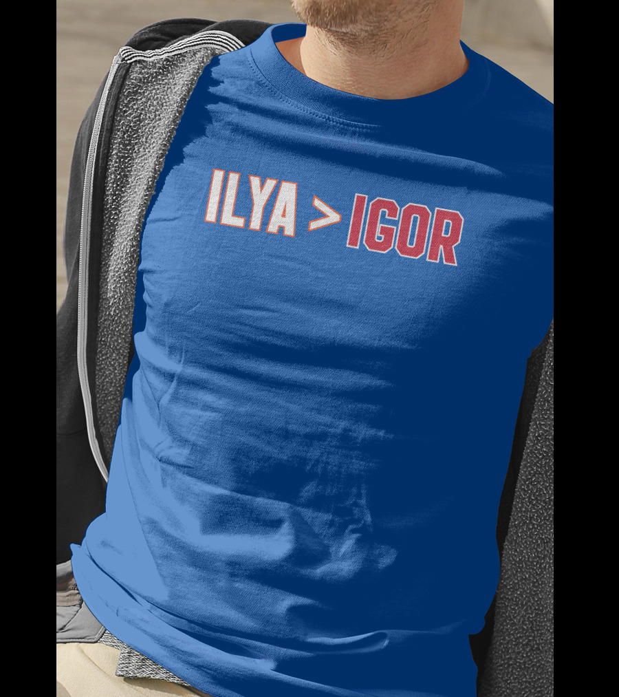 ILYA Greater Than IGOR Bold Rivalry T-Shirt