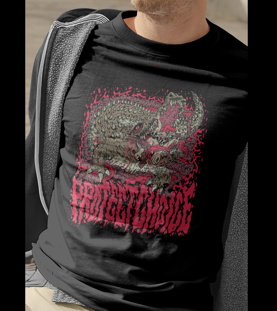 Protect Choice Fierce Gator Attack Scene T-Shirt