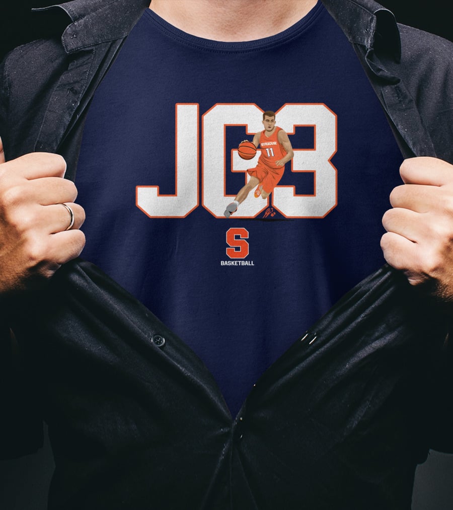 JG3 Joe Girard Syracuse S Basketball The Players Trunk Collaboration T-Shirt