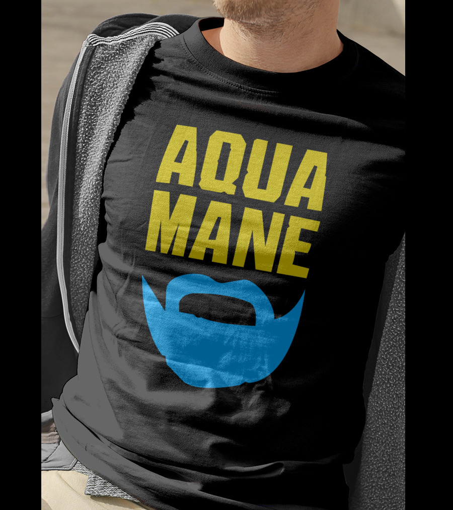 Memphis Grizzlies Aqua Mane Beard T-Shirt