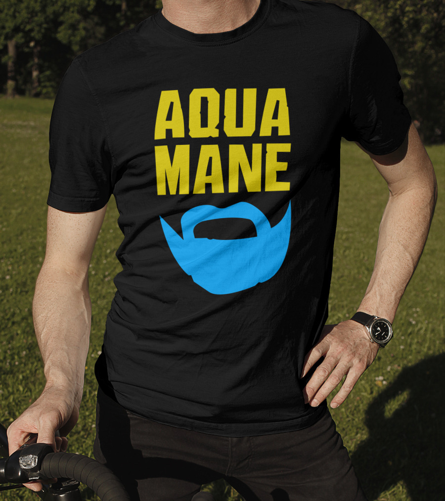 Memphis Grizzlies Aqua Mane Beard T-Shirt