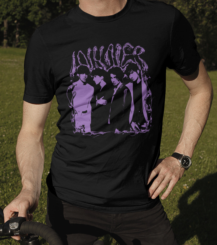 Inhaler Band Purple Photo T-Shirt