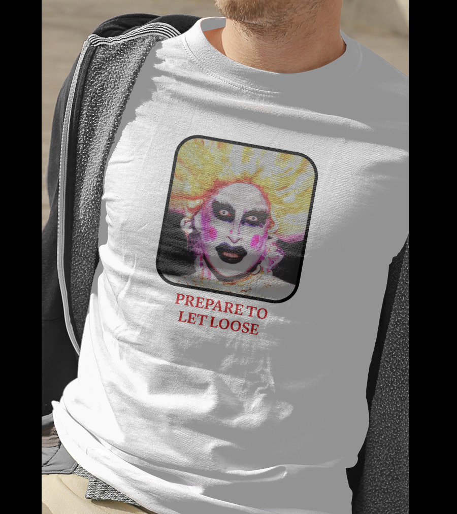 Prepare To Let Loose Dramatic Expression T-Shirt