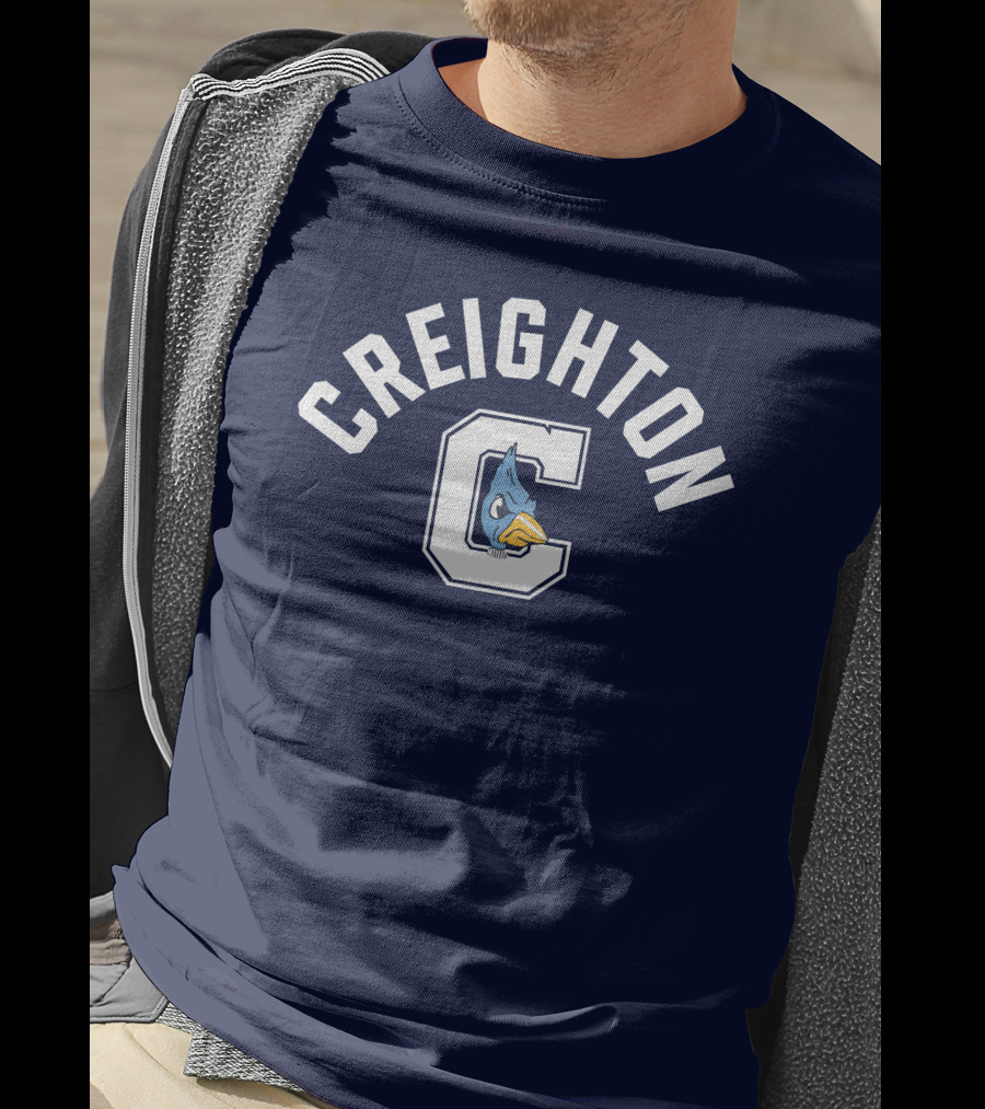 Creighton Bluejays Vintage Logo Classic C Emblem T-Shirt