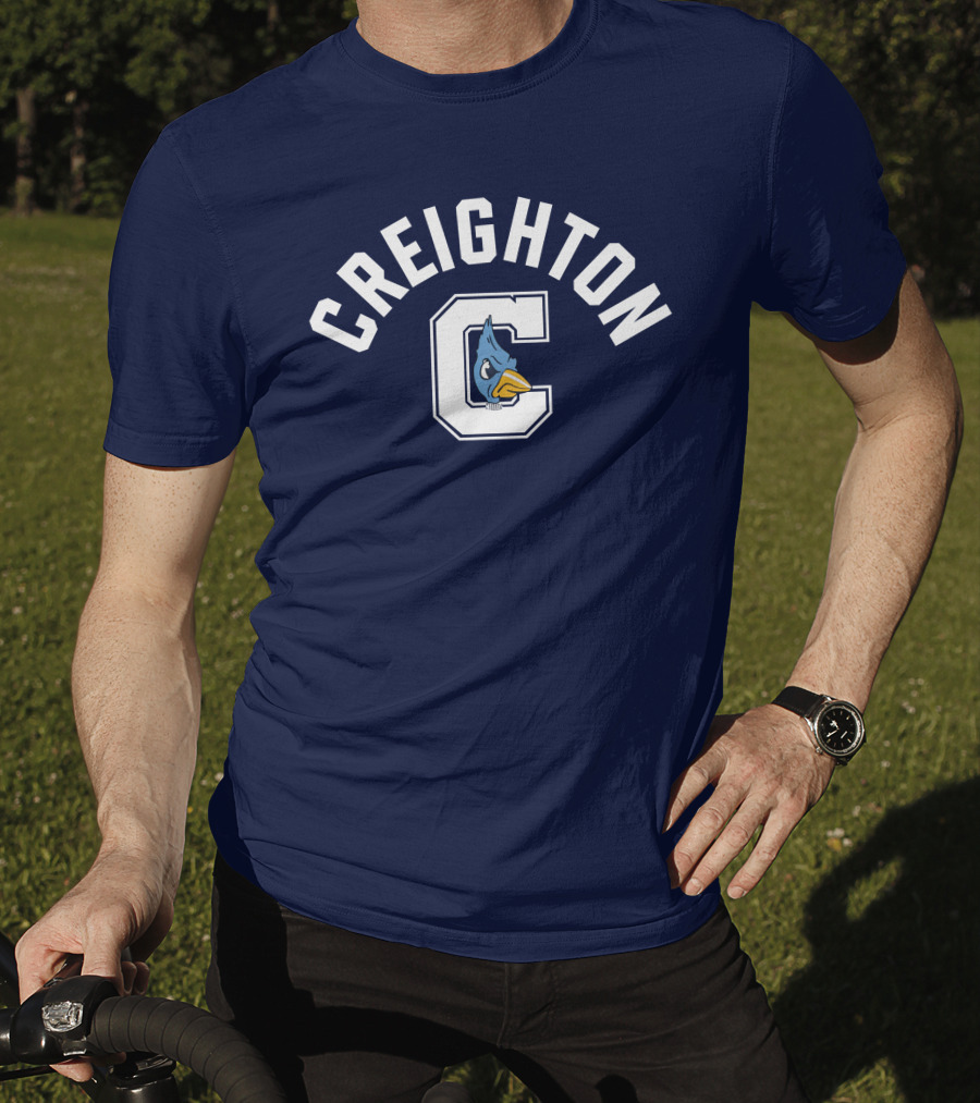 Creighton Bluejays Vintage Logo Classic C Emblem T-Shirt