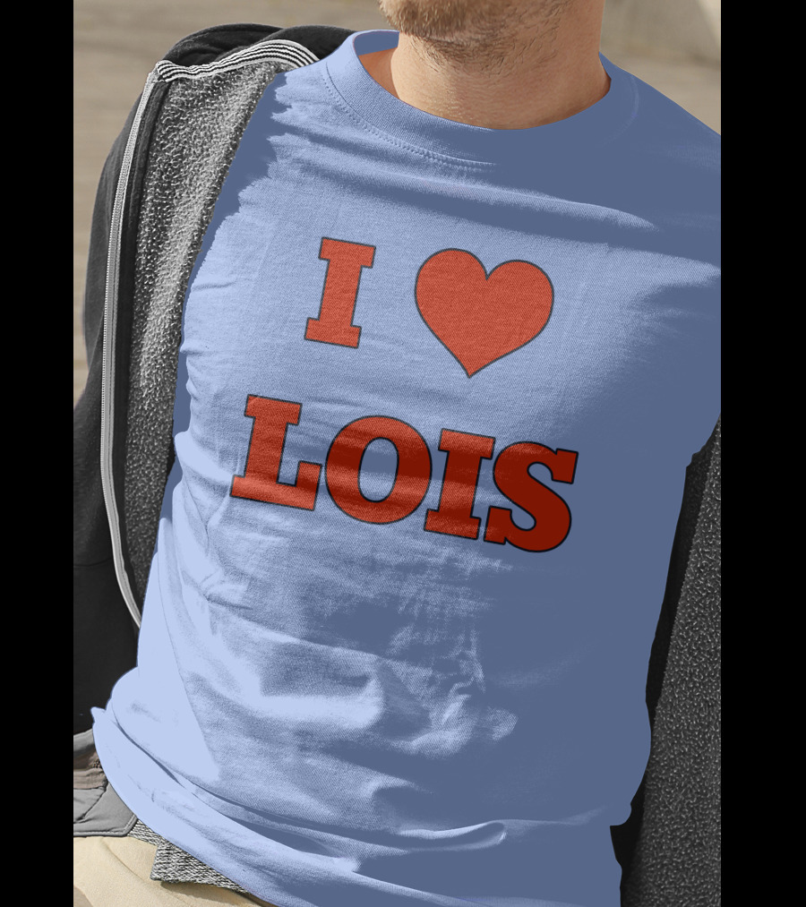Peter Griffin I Love Lois Heart T-Shirt