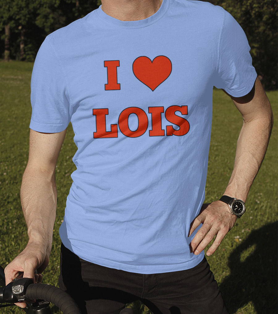 Peter Griffin I Love Lois Heart T-Shirt