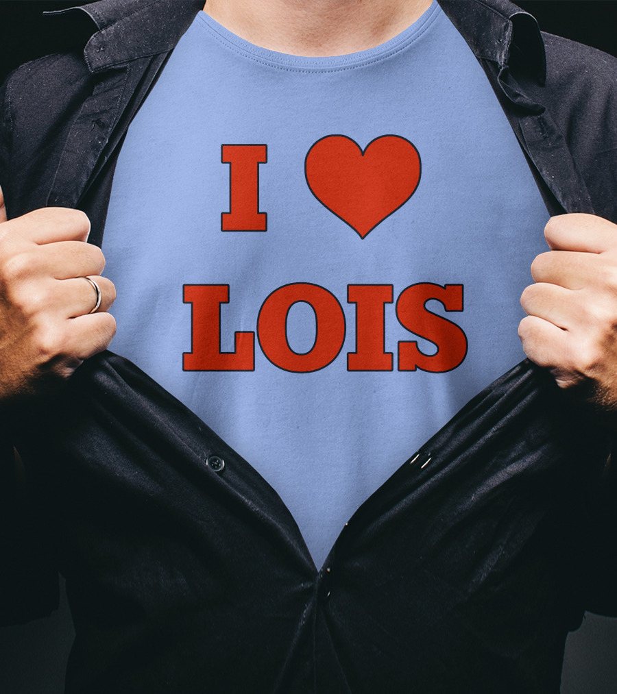 Peter Griffin I Love Lois Heart T-Shirt